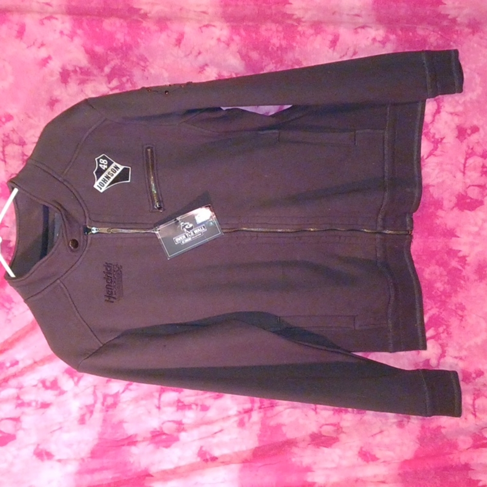 Men's M Jimmie Johnson zip sweatshirt
